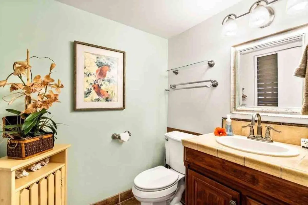 Family Friendly Kailua Bay View Ac Free Parking Walk To Kailua Village Apartment Kailua-Kona