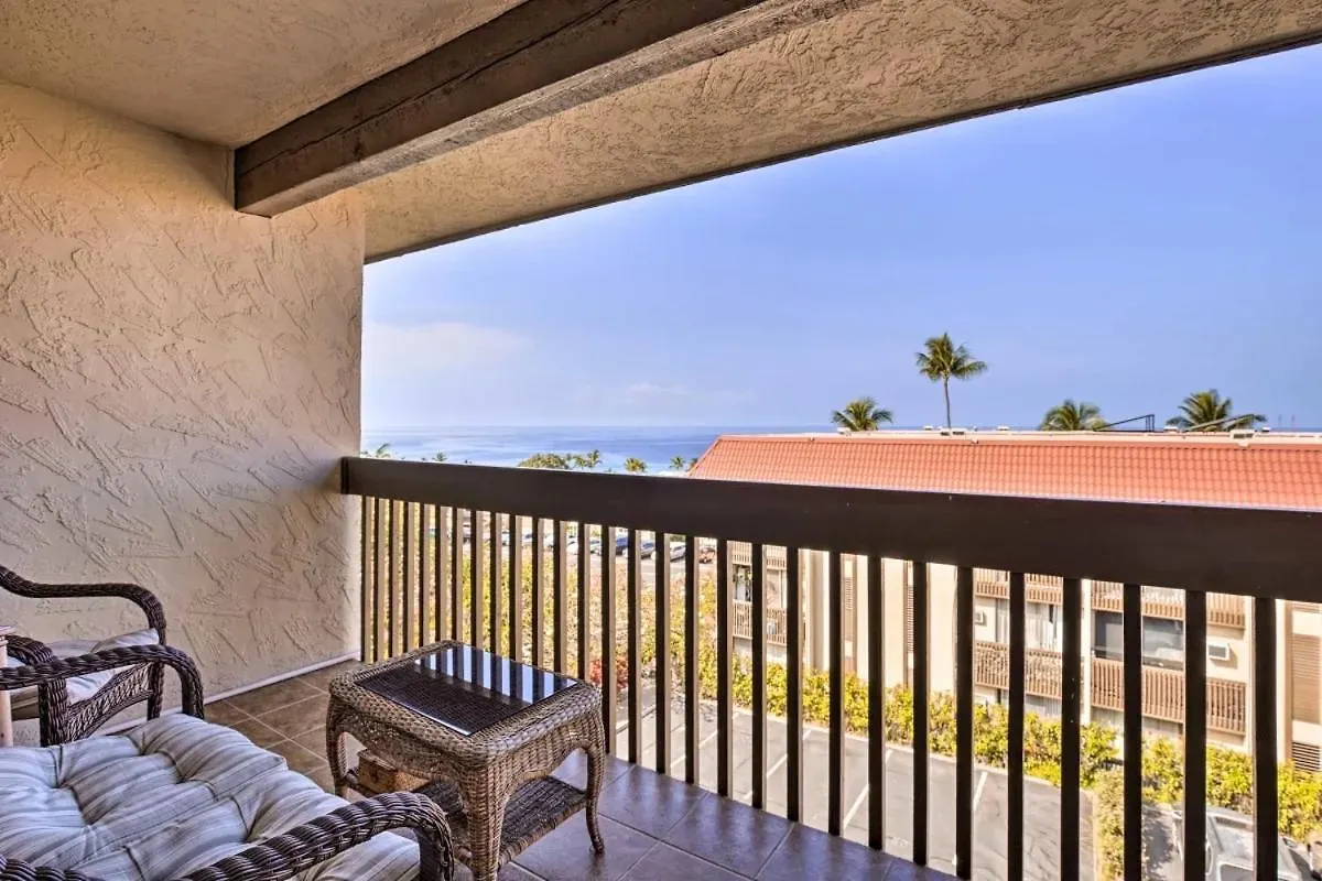 Family Friendly Kailua Bay View Ac Free Parking Walk To Kailua Village Kailua-Kona